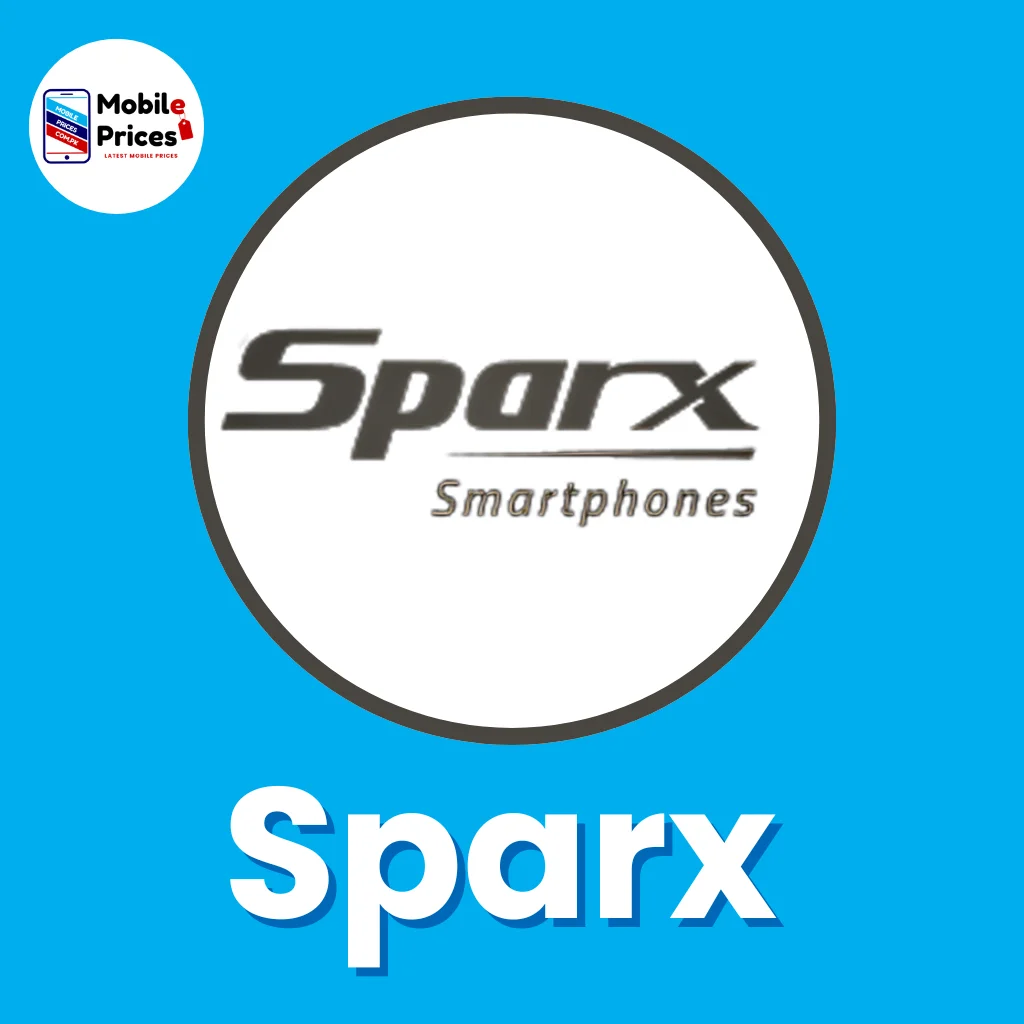 Sparx Mobile brand logo on a blue background with Sparx text below