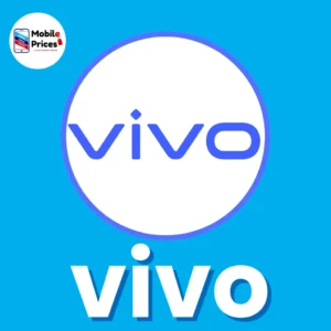 Vivo Mobile brand logo on a blue background with Vivo text below